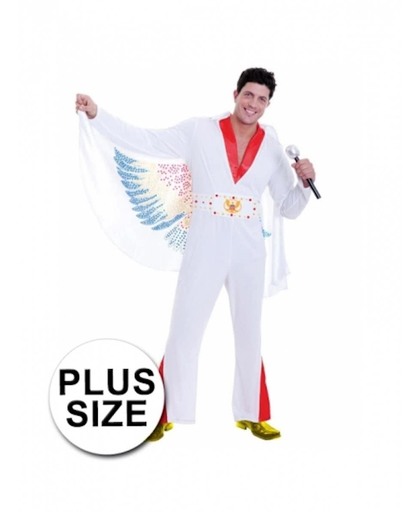 Grote maten Elvis kostuum voor heren 2xl - The King verkleedkleren