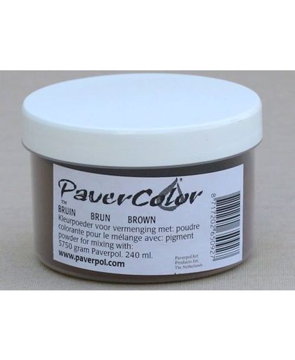 Pavercolor - Bruin - 240gram - Paverpol Textielverharder