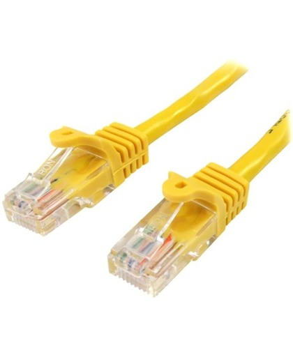 5m Yellow Snagless Cat5e Patch Cable