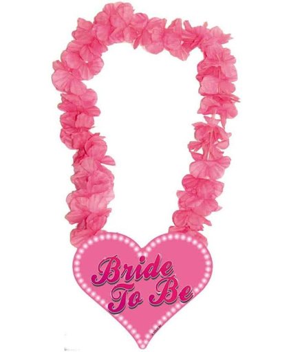 Roze Hawaii Krans Bride To Be