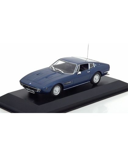 Maserati Ghibli Coupe 1969 Blauw 1-43 Maxichamps