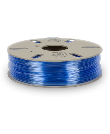 1,75mm recycled PET - blauw - hoge kwaliteit gerecycled 3d printer filament van oude flessen