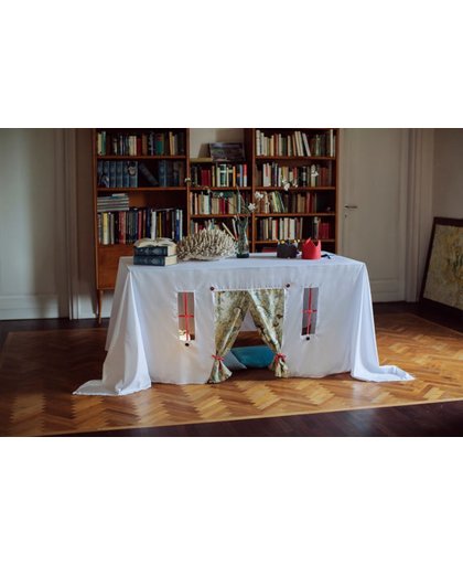 Tafeltent – Speeltent –kinder Tent – Tafelkleed – Tent tafel – handgemaakt – 220cm x 300cm – Cou Cou