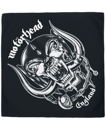 Motörhead England Bandana zwart-wit