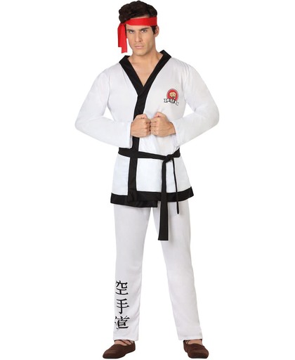 Karate kostuum voor mannen - Verkleedkleding - XL