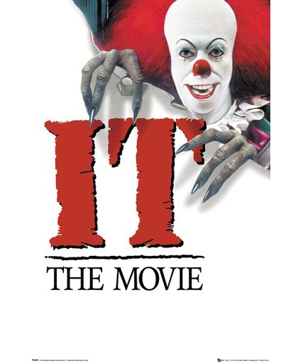 IT Movie Poster 1990 Poster meerkleurig