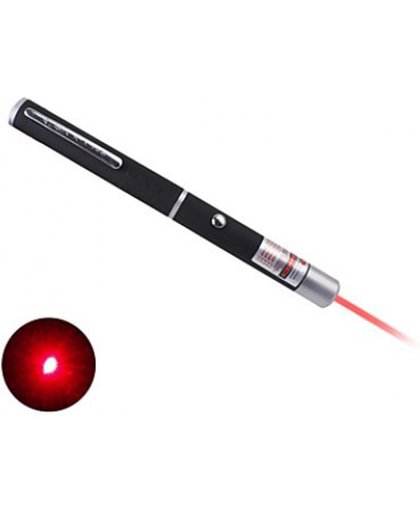 2x Rode laserpen - inclusief batterijen (1mW)