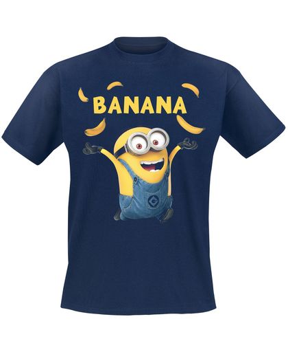 Minions Banana T-shirt navy