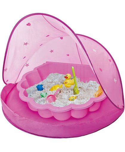 Paradiso Toys tent en zandbak combinatie roze