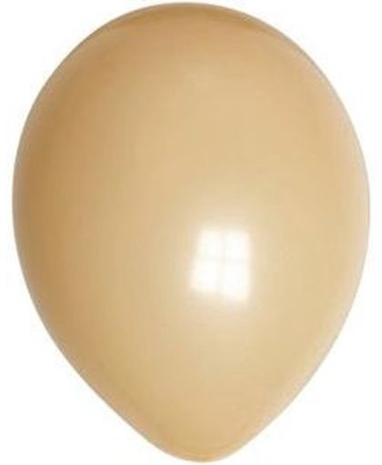Kwaliteitsballon pastel Bruin Sienna