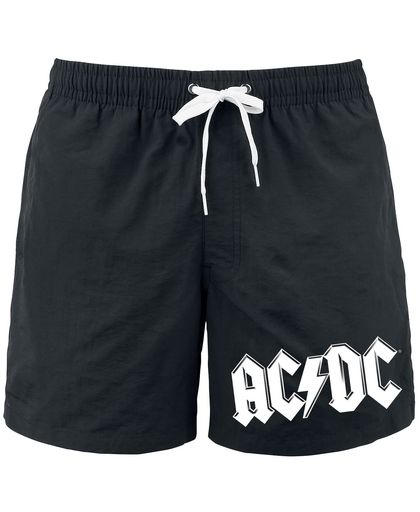 AC/DC Logo Zwembroek zwart