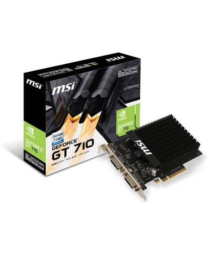 MSI GT 710 2GD3H H2D GeForce GT 710 2GB GDDR3