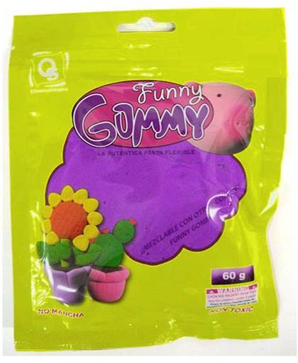 Funny Gummy  60 gram - Paars