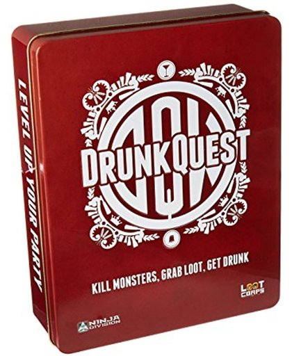 Drunkquest Tin Partyspel (Engelstalig)