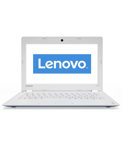 Lenovo IdeaPad 110S-11IBR1 Blauw, Wit Notebook 29,5 cm (11.6") 1366 x 768 Pixels 1,6 GHz Intel® Celeron® N3060