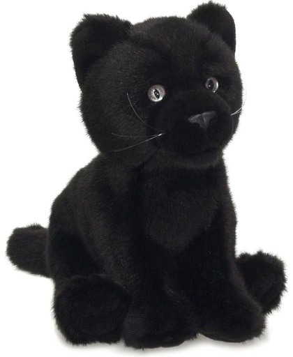 WWF Zwarte Panter Floppy - Knuffel - 15 cm