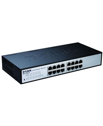 D-Link DES-1100-16 netwerk-switch Managed L2 Zwart