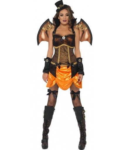 Halloween Sexy steampunk dames kostuum met vleugels 44-46 (l)
