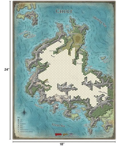 Dungeons and Dragons (D&D) Tomb of Annihilation 4 Map Set