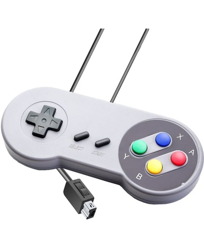 Controller voor de Super Nintendo Mini Classic SNES in het grijs (2017 model)