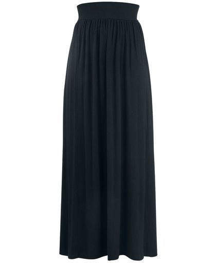 Rotterdamned Long Skirt Rok zwart