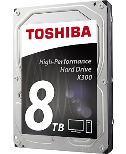 Toshiba X300 HDD 8000GB SATA III interne harde schijf