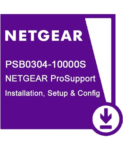 Netgear PSB0304-10000S garantie- en supportuitbreiding