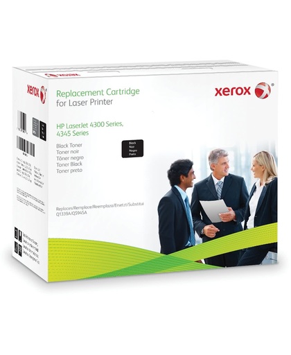 Xerox Zwarte toner cartridge. Gelijk aan HP Q1339A. Compatibel met HP LaserJet 4300