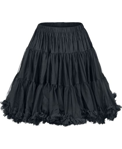 Banned Walkabout Petticoat Rok zwart