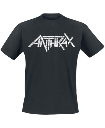 Anthrax Logo T-shirt zwart