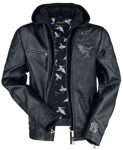 Black Sabbath EMP Signature Collection Lederen jas zwart