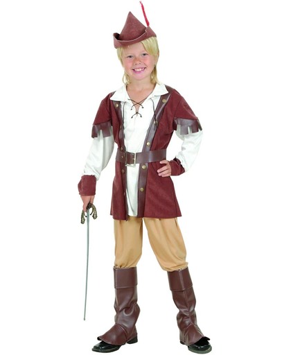 "Robin Hood kostuum voor jongens - Kinderkostuums - 122/134"