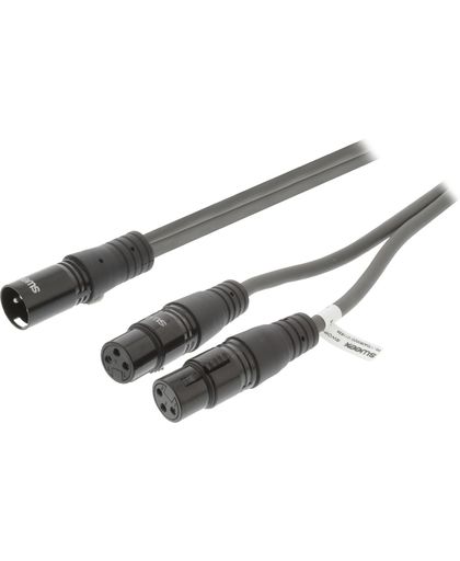 Sweex SWOP15025E15 XLR Stereokabel XLR 3-Pins Male - 2x XLR 3-Pins