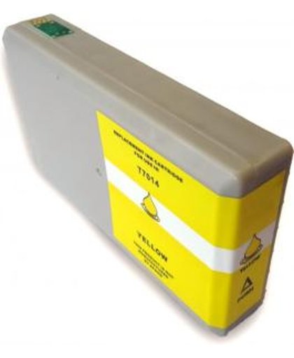 Epson T7014 (C13T70144010) inktcartridge geel huismerk