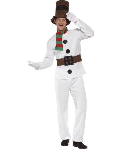 Sneeuwpop kostuum voor volwassenen  - Verkleedkleding - Medium