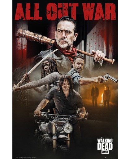 The Walking Dead Season 8 Poster meerkleurig