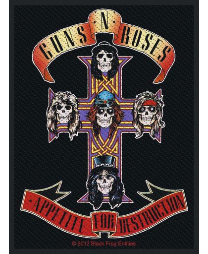 Guns N&apos; Roses Appetite Embleem standaard