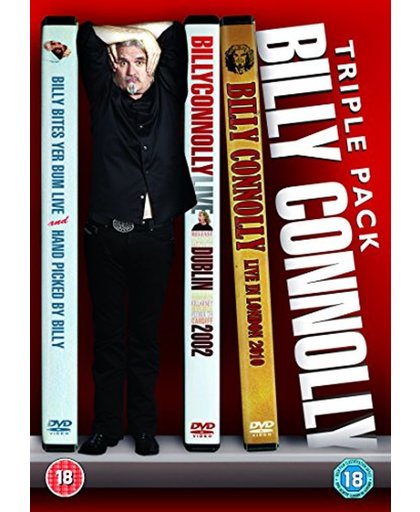 Billy Connolly Triple Pack (Billy Connolly Live In London 2010 / Billy Bites Yer Bum Live/Handpicked by Billy / Billy Connolly Live - Dublin 2002)