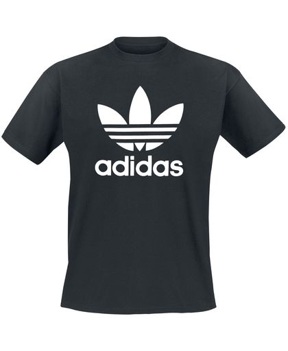 Adidas Trefoil T-Shirt T-shirt zwart-wit