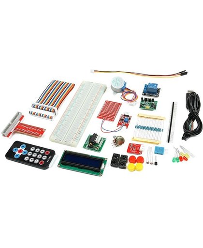 Raspberry Pi Basis Set - Compatibel Starter Kit - met IR Raspberry Pi afstandsbediening