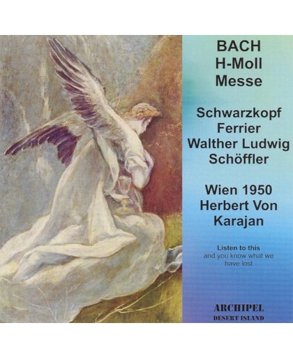 Bach, Js.: H-Moll Messe (Vienna, 1950)
