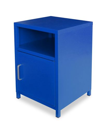 vidaXL Nachtkastje 35x35x51 cm blauw