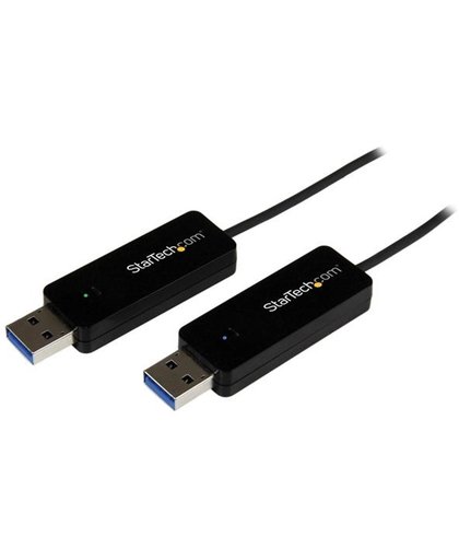 StarTech.com 2-poorts USB 3.0 KVM switch met omschakelkabel voor twee systemen met bestandsoverdracht