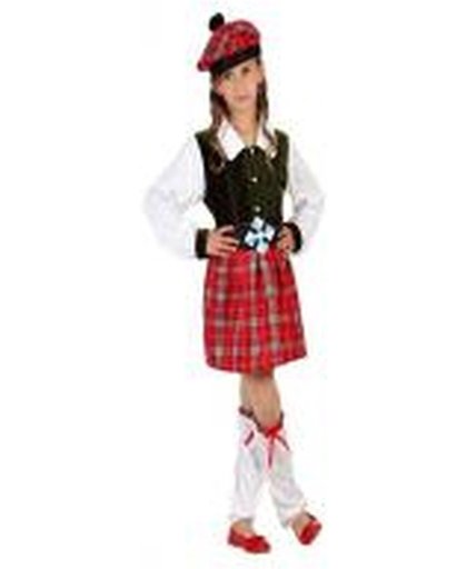 Schots kostuum kind meisje 5-6 jaar-Maat:5-6 years