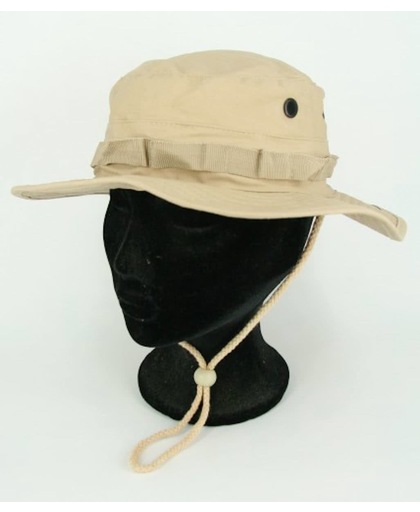 Khaki bush hoed van ripstop 57 cm