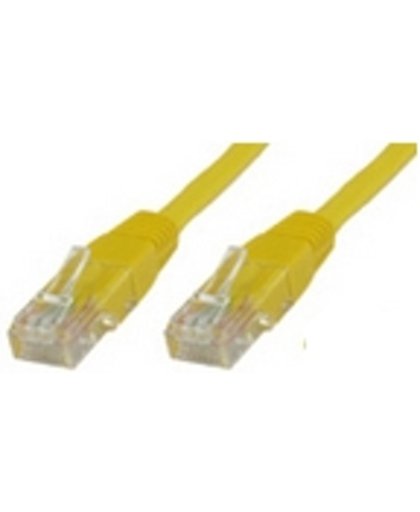 Microconnect Cat6 U/UTP 15m 15m Cat6 U/UTP (UTP) Geel netwerkkabel