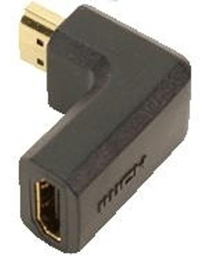 LogiLink HDMI Adapter HDMI HDMI Zwart kabeladapter/verloopstukje