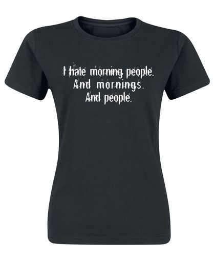 Morning People Girls shirt zwart