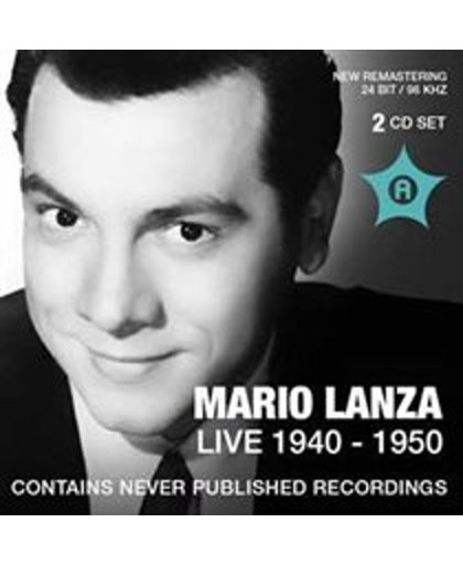 Mario Lanza Live 1940-50, From Priv