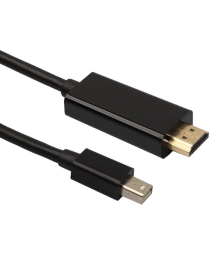 Coretek Mini DisplayPort naar HDMI kabel / zwart - 3 meter